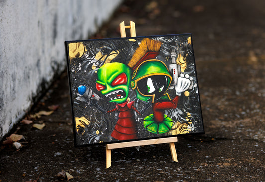 [E] Galactic Crossover [Original Painting]