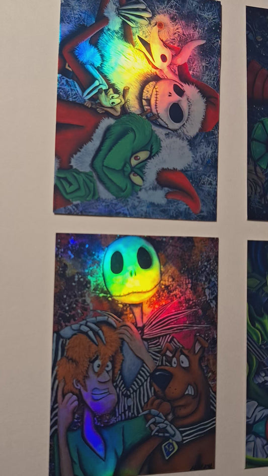 [I] Acrylic Squid Custom Art Trading Cards