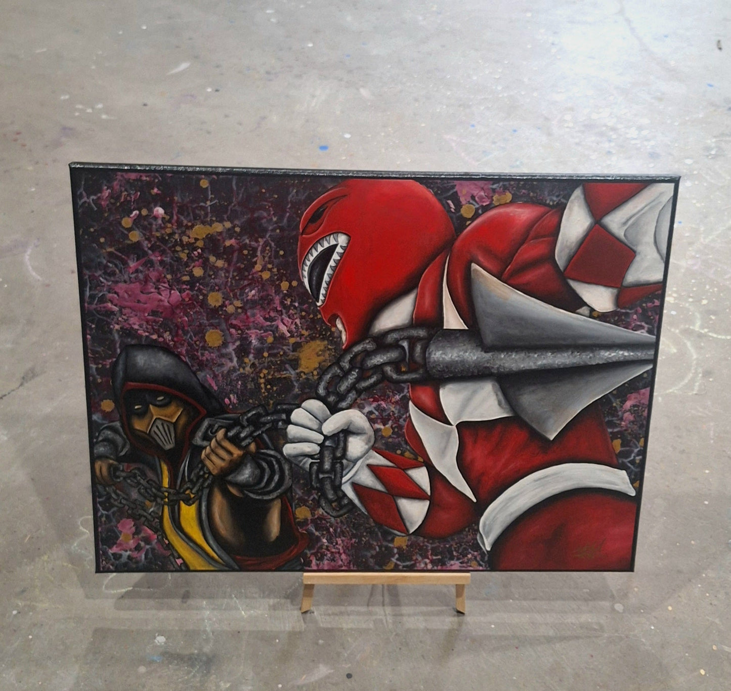 [B] Get over here [Original Painting]