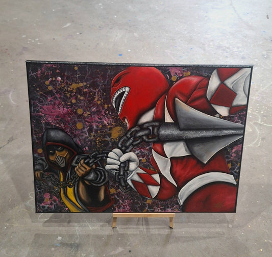 [B] Get over here [Original Painting]